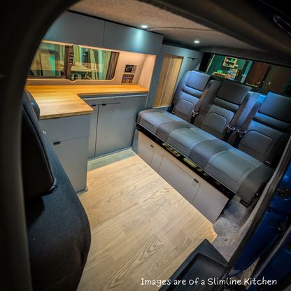 Ford Transit Custom Campervan Kitchen interior