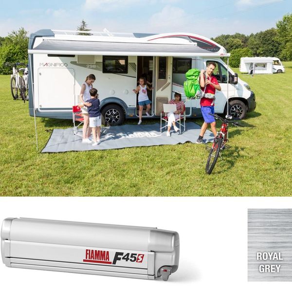 VW T5/6 Fiamma F45S Awning, Royal Grey