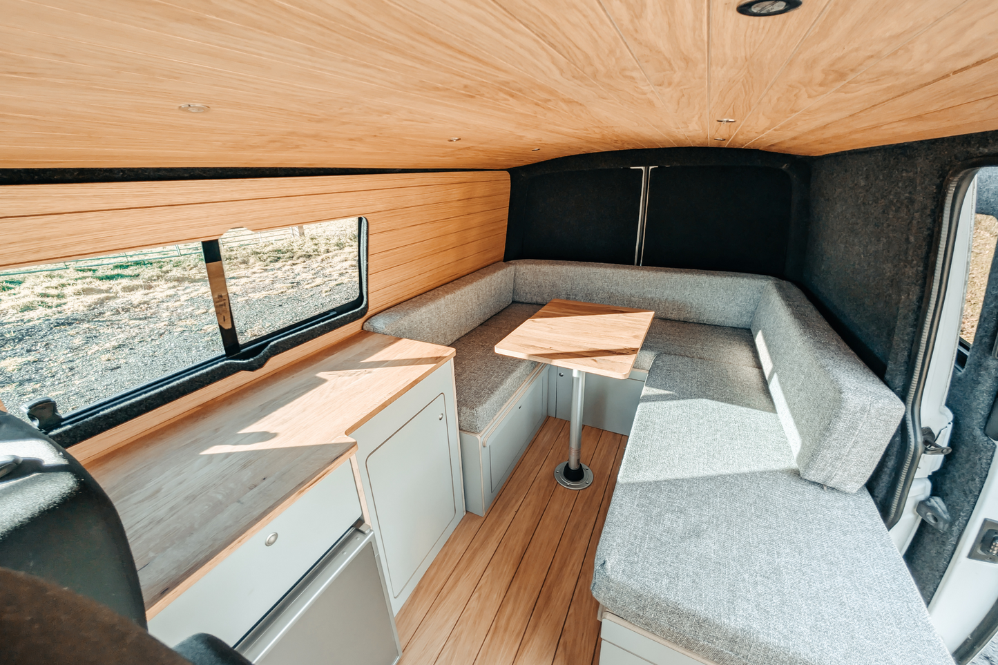 U-Shaped Campervan Interior