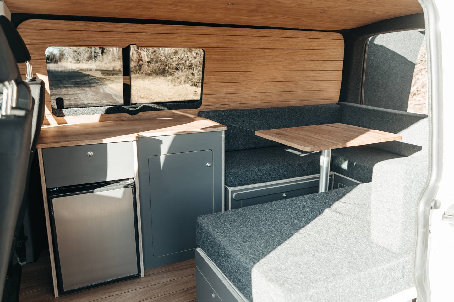 U-Shaped Campervan Interior