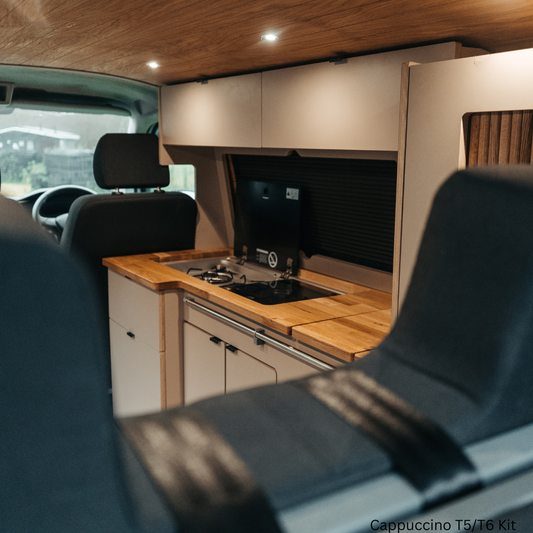 Ford Transit Custom Campervan Kitchen interior