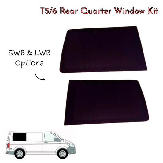 VW T5/6 Rear Quarter Window Kit