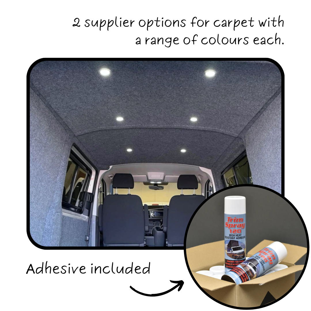 Small Van Sound Deadening, Insulation & Carpet Kit