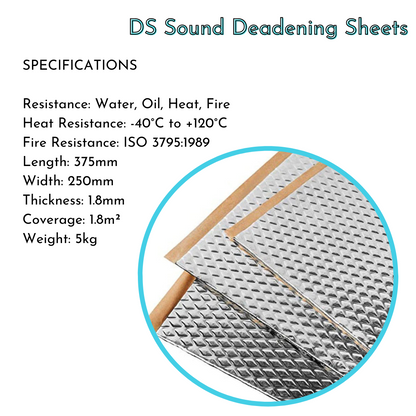 Large Van Campervan Insulation & Sound Deadening Kit