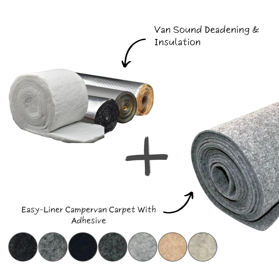 Small Van Sound Deadening, Insulation & Carpet Kit