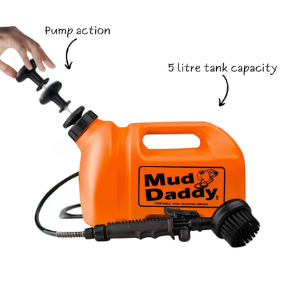 Mud Daddy® Portable Pet Washing Device- 5 Litre