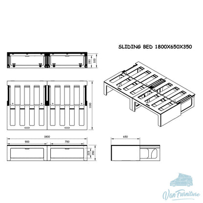 Low Height Ply Sliding Bed