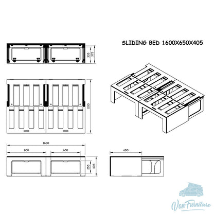 Standard Ply Sliding Bed