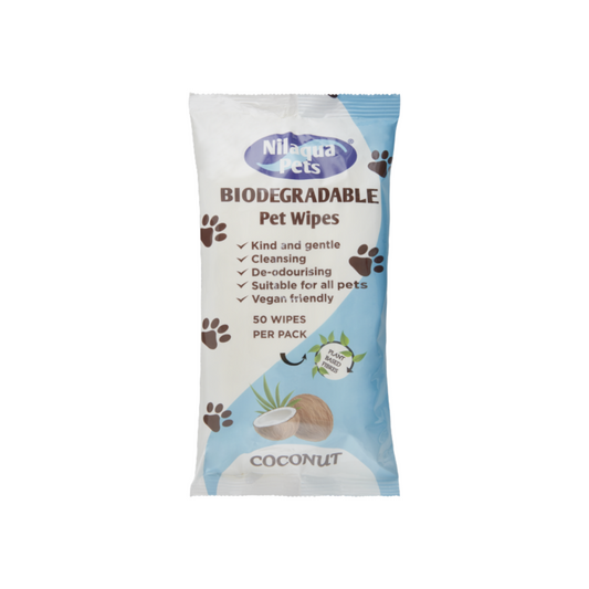 Biodegradable Pet Cleansing Wipes - 50PK