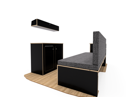 Buffalo Board Sliding Bed & Cabinet Bundle - Universal Kit