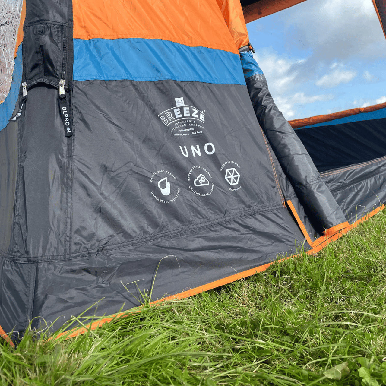 Uno Breeze® v2 Campervan Awning