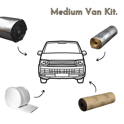 Medium Van Campervan Insulation & Sound Deadening Kit