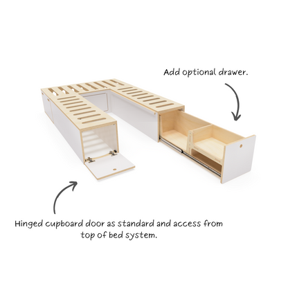 VW Caddy Pod Bed System