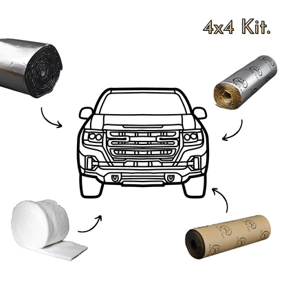 4x4 Insulation & Sound Deadening Kit